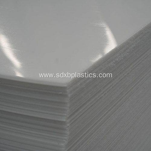 Natural White Polypropylene Sheets